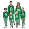 children Long Sleeve Pjs Family Matching Christmas Pajamas Cotton Elf