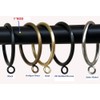 Metal Curtain Ring, 2 inch Inner Diameter,with Eyelet,Fits up to