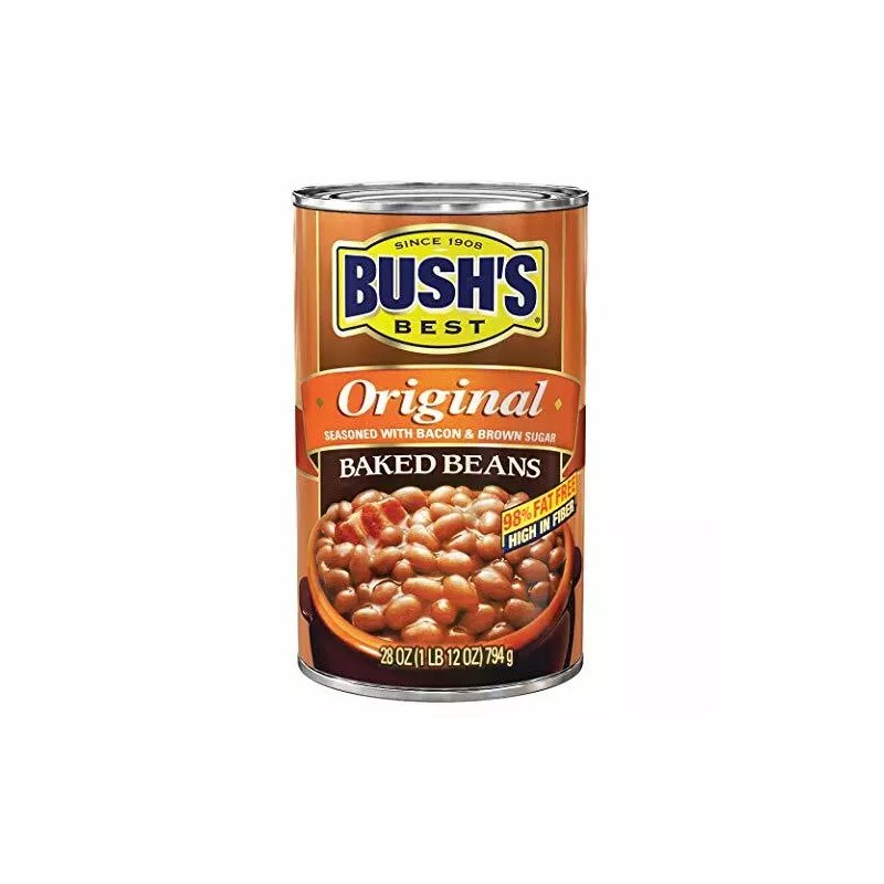 BUSH'S BEST Canned Original Baked Beans 28 oz