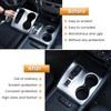 Heutamo Center Console Gear Shift Cup Holder Panel Trim Cover