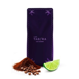 CAFE TABORA | Cafe en Grano Gourmet 400g - Tueste Medio/Oscuro con Notas de Toronja, Lima, Azúcar Morena y Caramelo | Resellable con Tin Tie | Proceso Semilavado | Origen México - Ideal para Despensa