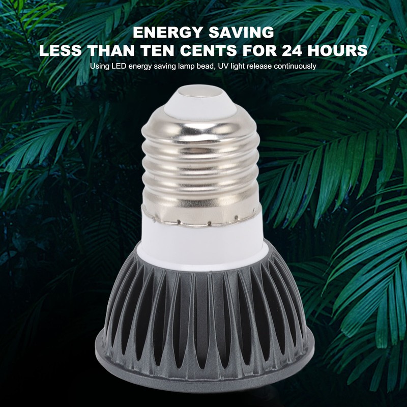 Turtle Basking Light Bulb UVA UVB Concave and Convex Mirror
