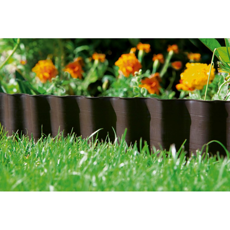 Gardena Flower Bed Edging Fence Brown 9cm 530-20 Product Warranty: