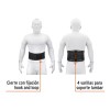 Truper Faja De Apoyo Lumbar Para Carga Gimnasio Gym Mediana