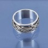 Treasure Bay MENS 10MM Wide Celtic Knot Braid 925 Sterling