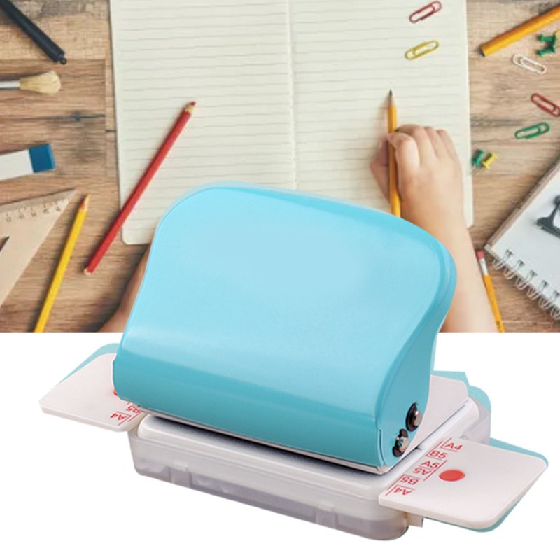 Mini Book Binding Machine Multiple Holes Fast Accurate Manual Coil