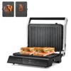 CHEFJOY Panini Grill Press Sandwich Maker, 3 In 1 Sandwich