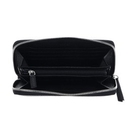 Abro Women's Nos Travel Accessory Travel Wallet, black / nickel