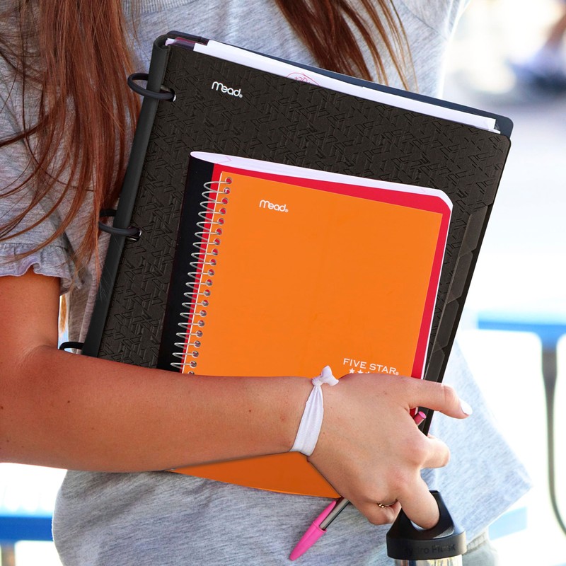 Five Star Spiral Notebook, 2 Subject, College Ruled Paper, 6"