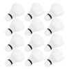 12pcs Badminton Balls Feather Badminton Shuttlecocks Indoor Outdoor Sports Accessory