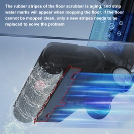 Nukisa Replacement Parts Compatible with Tineco iFloor 3/Floor One S3 Wet Dry Vacuum Cleaner Accessorise, 2 Pack Scraping Strip (S3-2 PACKS)