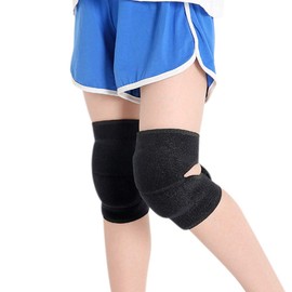 1 Pair Kids Adjustable Knee Pad Sports Protective Gear Sponge Padded Crushproof Knee Pad Knee Brace Support Sleeve Warmer Breathable Thicken Knee Protector Pad for Skateboard Roller Cycling Skating
