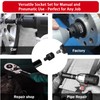TONYNOL 8 Piece Impact Socket Adapter and Reducer Set,1/4" 3/8"
