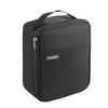 DAWAN freezable Insulated lunch bag,Built in detachable ice pack, Black,