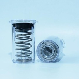 MISCPROF 미스치프 백플러시 세척 장치에 적용 가능 - 200mL 업그레이드 버전, 투명 바디, 58mm 호환성 Mischer Backflush Cleaning Device Applicable - 200mL Upgrade Version, Transparent Body, 58mm Compatible