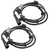 2 x ABS sensor wheel speed front left and right