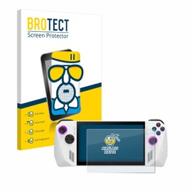 BROTECT Anti-Glare Protective Glass for ASUS ROG Ally (2023) / Ally X (2024) Protective Film Tempered Glass Matt [Extremely Scratch-Resistant 9H, Anti-Reflection]