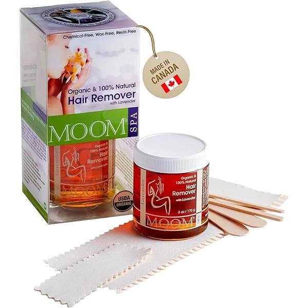Moom Organic Hair Remover Kit with Lavender - 1 Ea,