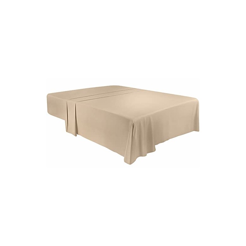 Utopia Bedding - Flat Sheet Super King Size - Easy