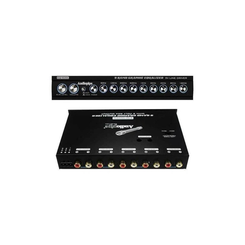 Audiopipe 9 Band Equalizer EQ909X