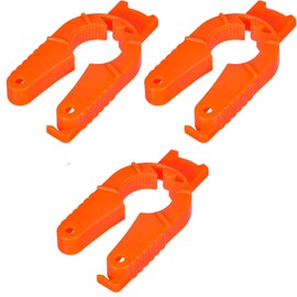 3 Pcs Orange Lightweight Water Bottle Opener, Multifunctional Plastic Bottle Cap Opener Ergonomic Openers for Weak Hands, Children, Seniors Elderly, Arthritis Sufferers