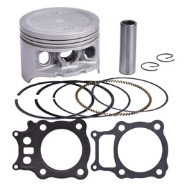 Piston Rings Gasket Kit for Honda-Rancher 350 TRX350 2000 2001 2002 2003 2004 2005 2006, 13101-HN5-670, 13010-HN5-671, 13111-HC0-000, 13112-HN5-670, 12251-HN5-671, 12191-HN5-670