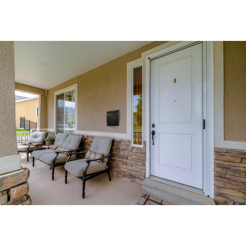 Architectural Mailboxes Aspen™ Locking, Vertical Wall-Mounted Mailbox for Outside, Modern