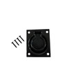 QCAA Heavy Duty Steel Flush Ring Pull, 3" x 3-1/2",