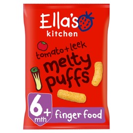 Ella's Kitchen Organic Tomato & Leek Melty Puffs (4 x 20g)