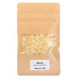 NKlaus Chios 4007 Mastic for Smoking 40 g - Smoking Resins from Mastic Tree - Electa Natural Resin Mastichum Light Yellow Pistacia Lentiscus - Real 1st Grade Incense Chios Mastika - Small Tears