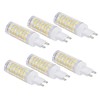6pcs 90LED G9 Light Bulb 9W 220V Dimmable Soft Warm