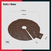 KOTARBAU® Tree Watering Ring 75 L Diameter 100 cm PVC