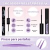 Kit Extensiones De Pestañas, 10-18mm Set De 4 Cajas
