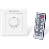 Surface-mounted dimmer for LED strips included IR remote control 12V