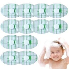 Pack of 100 Ear Protectors, Waterproof Cover, Transparent, Disposable Cover Ear Covers for Hair Dye, Shower, Bathing, Salon, Spa (with Cotton Balls)