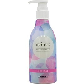 ARIMINO Mint Shampoo, Mild Fresh, 8.5 fl oz (250 ml), Cassis &amp; Geranium, 8.5 fl oz (250 ml) (x 1) (ARIMINO Mint Shampoo, Mild Fresh, 8.5 fl oz (250 ml), Cassis & Geranium, 8.5 fl oz (250 ml) (x 1))