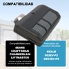 QEWDAEQ 2PCS Control de Portón Eléctrico Universal, Abridor de Puerta