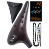 Perdin Ocarina Alto c Beginners Set, Okariina Pottery, Fingering, Japanese
