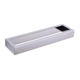 GERZWY Bathroom Hardware Hand Towel Holder SUS 304 Stainless Steel Towel Ring for Bath Kitchen Garage Heavy Duty Wall Mounted, Polished Finish HG1706-JG