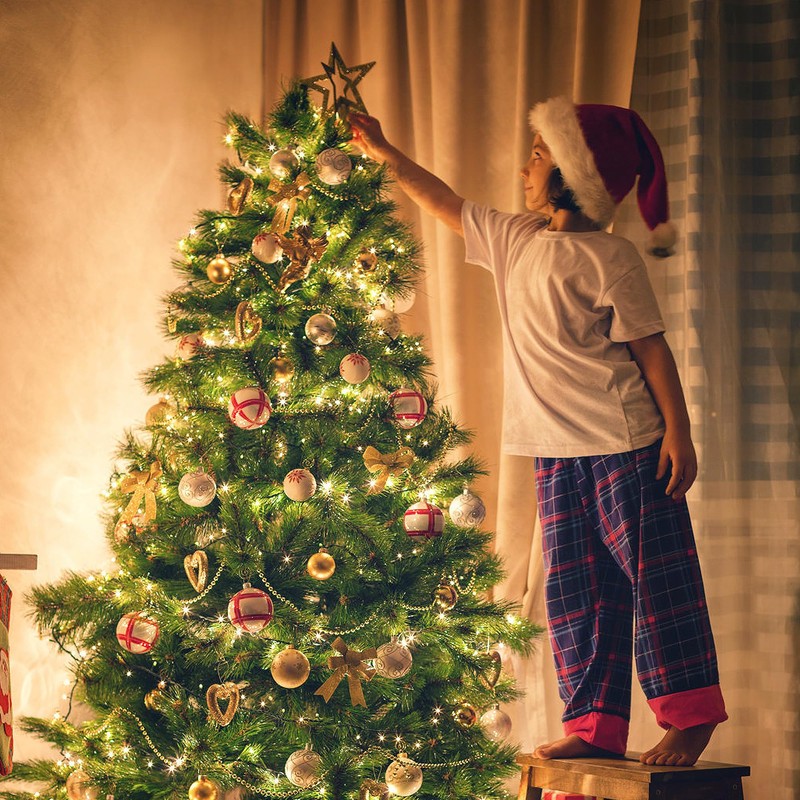 AJONIAM C7 Led Replacement Christmas Light Bulbs, 25-Pack C7 Shatterproof