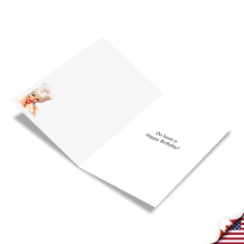 NobleWorks If I Do - Birthday Greeting Card with Envelope (4.63 x 6.75 Inch) - C9366BDG