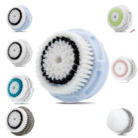 Replacement Facial Cleansing Brush Head for Clarisonic MIA 2 Sonic MIA2 Classic Plus Pro ArIa (Delicate)