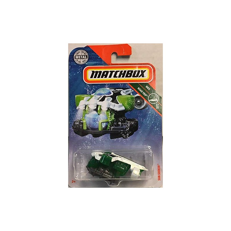 Matchbox 2018 MBX Road Trip - Sub Seeker [Green]