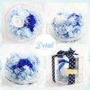 TEATSIGHT Preserved Flower Arrangement, Wrapped, In a Glass Pot, 2 Flowers