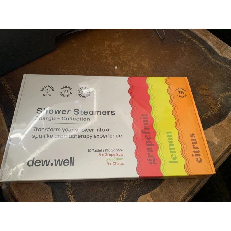dew.well Dew Well Shower Steamers Aromatherapy Experience 15 Tablets
