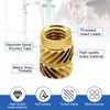 Pack of 271 Threaded Insert, M2 M3 M4 M5 Melting