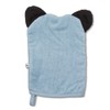 Pippi 100% Organic Cotton Wash Cloth, celestial blue