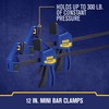 IRWIN QUICK-GRIP Clamps for Woodworking, Quick Release Triggers, 6 Inch,