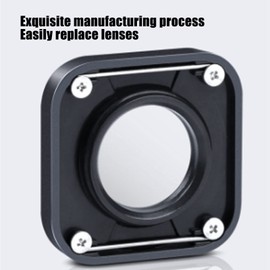 Lens Replacement for 9 10, UV Protective Glass Cover, Tempered HD Glass, Action Camera Replacement Lens, Portable Action Camera Lens