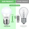 KQHBEN Refrigerator Light Bulb, 40W Equivalent, 5W Daylight White 5000K